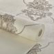 Papel De Parede Lavavel Texturizado Quarto Arabesco Taupe
