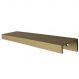 Puxador para Móveis Clean Reto Alumínio Ouro 125mm Aluminium Decor