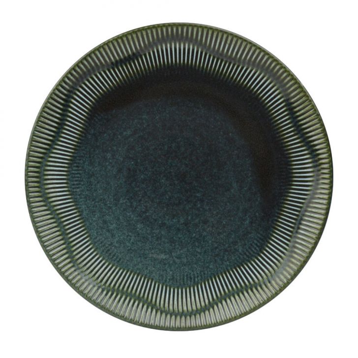 Prato Raso Shell Amazonita 26 cm