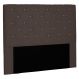 Cabeceira Estofada Cama Box Casal Queen Size Tânia 160cm Suede Café - Desk Design
