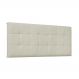 Cabeceira Painel Verona Para Cama Box Queen 160 cm Corino Bege - D'Rossi
