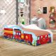 Cama Trem da Alegria Joy Vermelho Solteiro Com Colchão