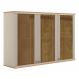 Armario Aereo 3 Portas Argentina Jequitiba Off White