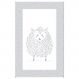 Quadro Placa Decorativa Infantil Ovelha D'Rossi