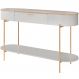 Aparador Para Sala De Estar Orgânico Industrial Beca D05 Bali Quartzo - Lyam Decor