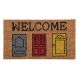 Capacho Color Art 33x60 Doors Corttex