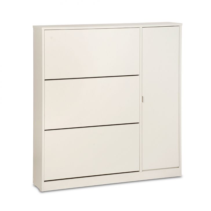 Sapateira Turim 1 Porta Branca