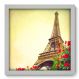 Quadro Decorativo - Paris - 33cm x 33cm - 041qnmbb