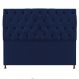 Cabeceira Sofia 140 cm Casal Suede Azul Marinho - Amarena Móveis