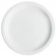 Prato Raso Germer Classe Única Iguaçu de Porcelana para Mesa 25cm Branco