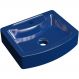 Cuba de Apoio Retangular C01 Para Banheiro RT41 Aria Azul Escuro - Lyam Decor