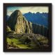 Quadro Decorativo - Machu Picchu - 22cm x 22cm - 090qnmap