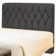 Cabeceira King Istambul 195 CM Suede Cinza - D A Decor