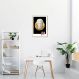Quadro Abstrato Marble Head F 43x30 Filete Marfim