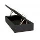 Base para Cama Box Solteiro Physical ll com Baú (39x88x188) Cinza