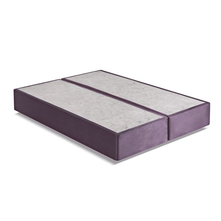 Base Para Cama Box King  Sommier (25x193x203) Berinjela