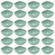24 Bowls Trio Crippa Verde Menta Cumbuca Grande 500ml Plástico Salada Sopas Caldos