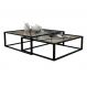 Conjunto de Mesa de Centro Duo Catarina Preta