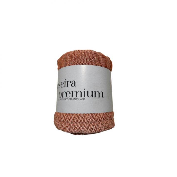 Peseira Toulon Terracota e Cru 65x240 cm