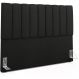 Cabeceira Cama Box Queen 160 cm Dália W01 Poliéster Preto - Lyam