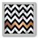 Quadro Decorativo - Chevron - 22cm x 22cm - 111qnaab