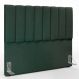 Cabeceira Cama Box Casal 140 cm Dália W01 Linho Verde Musgo - Lyam Decor