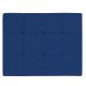 Cabeceira Suspensa Sleep 100 cm Solteiro Suede Azul Marinho - Amarena Móveis
