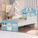 Mini Cama Panda Llama e Gato