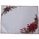 Lugar Americano mesa tecido premium decorado 50x37 Folhas