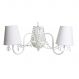 Lustre 3L Corrente Cristais Arcos Quarto Bebê Infantil Menina Menino