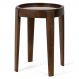 Mesa Lateral Decorativa Para Sala de Estar Peaky 49x65 Canela G04 - Gran Belo