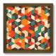 Quadro Decorativo - Geometria - 034qdam