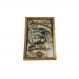 Quadro Decorativa Quarto Sala Harley Davidson Madeira Bege