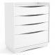 Comoda 4 Gavetas 91 cm M260 Branco Kappesberg