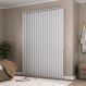 Persiana Vertical Em Tecido Blackout Crisdan Largura 2,20 X 1,70 Altura Branco