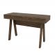 Mesa Escrivaninha para Escritório Home Office ME4128 MDP Nogal G69 - Gran Belo