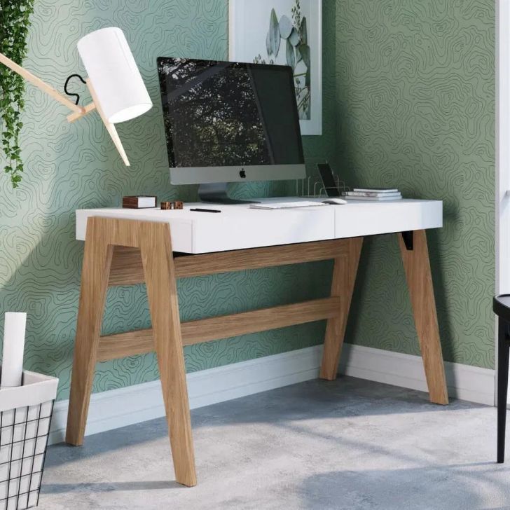 Escrivaninha 02 Gavetas Trend Home Office