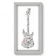 Quadro Decorativo - Guitarra - 033qdgb