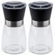 Kit 2 Moedores de Temperos 170ml Lyor em Vidro com Moinhos d