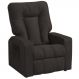 Poltrona do Papai Reclinável Pallas MX5 Suede Pena Marrom B-376 - Matrix