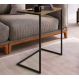 Mesa Lateral Aço 27886 Linha Tube Vermont Preto Artesano