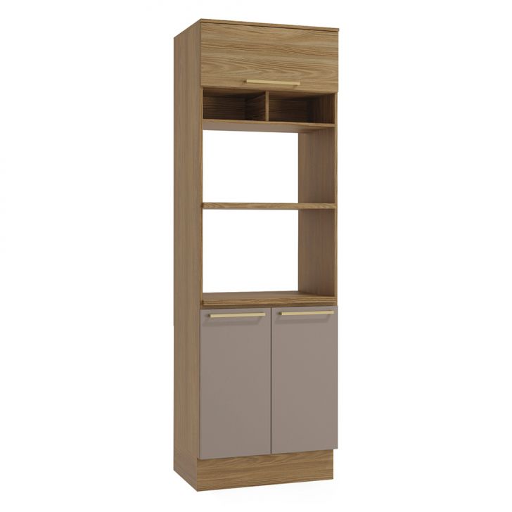 Paneleiro Botanic 3 Portas Fendi e Nogueira