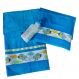 Jogo de Banho Infantil 2 Peças Jumbo Azul Turquesa