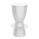 Banco | Banqueta Tin Polipropileno Branco I'M IN