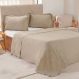 Kit Colcha Casal Santorini New 220x240cm Linho