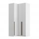 Guarda-Roupa Modulado Altezza 3 Portas 3 Gavetas Branco 125 cm