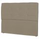 Cabeceira Casal Cama Box 160 cm London Sintético Areia - JS Móveis