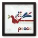 Quadro Decorativo - Peace - 007qdd