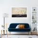 Quadro Barcos em Navegação 43x30 Caixa Branco