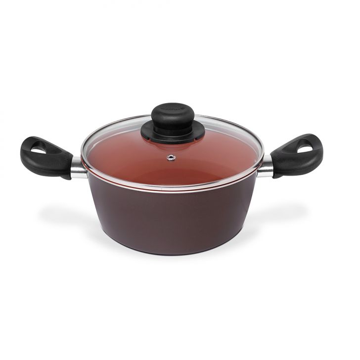Caçarola Army Marrom 21 Cm